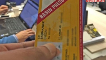 Saray, basın kartı iptaline cevap vermedi