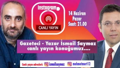 İsmail Saymaz canlı yayında Mehmet Mertin konuğu
