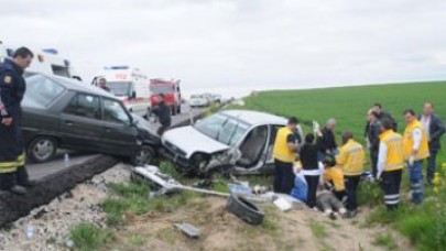 Edirne'de zincirleme kaza