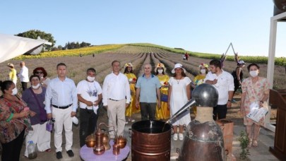 Lavanta Hasat Şenliği renkli görüntülerle gerçekleşti
