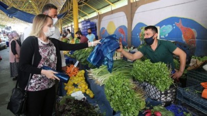 Büyükçekmece pazarlarında çevreci uygulama