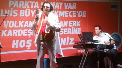 Büyükçekmeceliler Elvis şarkılarıyla unutulmayacak bir gece yaşadı