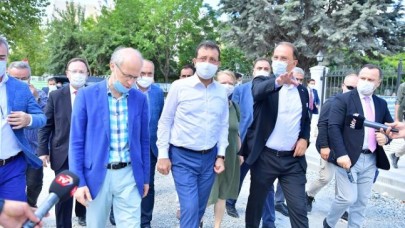 ÇALIK, PROJELERİ İMAMOĞLU İLE YERİNDE İNCELEDİ