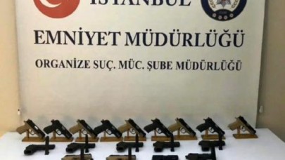 Küçükçekmecede silah operasyonu