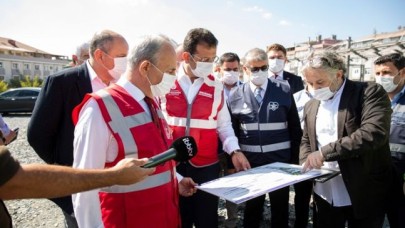 EKREM İMAMOĞLU KÜÇÜKÇEKMECE’DE İNCELEMELERDE BULUNDU