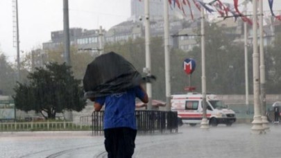 İstanbulda sağanak yağmur