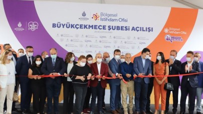 İBB 5’inci Bölgesel İstihdam Ofisi’ni Büyükçekmece’de açtı