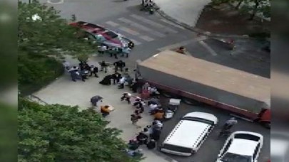 BEYLİKDÜZÜNDE KORONAVİRÜS HALAYI KAMERADA