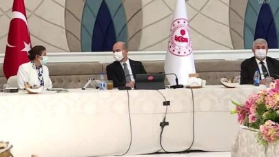 İçişleri Bakanı Soylu, Silivrili muhtarlar ile bir araya geldi