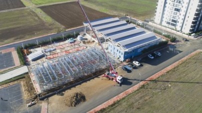 AFET KOORDİNASYON MERKEZİ YAPIMI HIZLA DEVAM EDİYOR