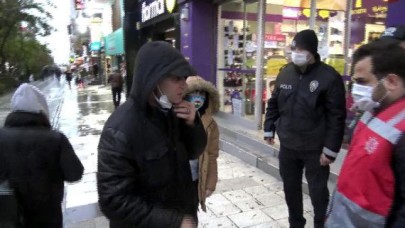 Avcılarda maske ve sigara denetimi