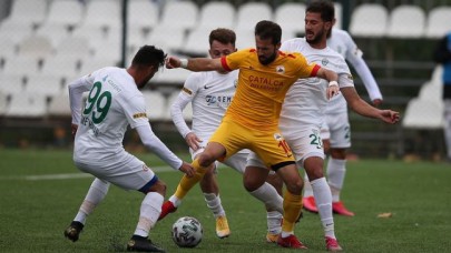 Çatalcaspor üç puanı aldı 1-0