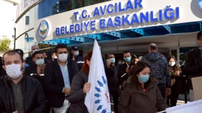 Avcılar Belediyesinde eylem ikinci haftasında