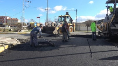 BÜYÜKÇAVUŞLU SOKAKLARI ASFALTLA BULUŞTU