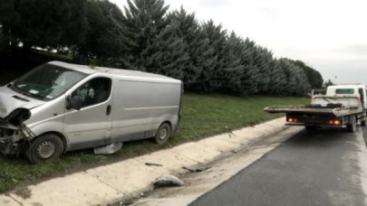 TEMde makas atma kazası: 2 yaralı