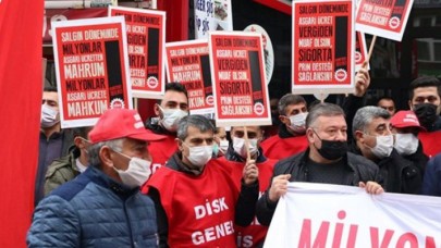 İşçiler asgari ücrete tepkili: Bu ücretle ne yapalım, duvarları mı kemirelim!