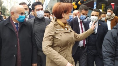 İYİ Parti Genel Başkanı Meral Akşener Beylikdüzündeydi