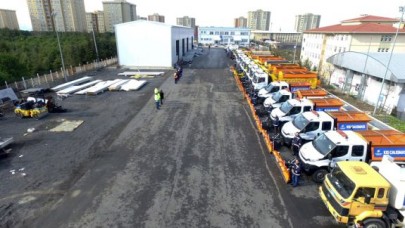 KÜÇÜKÇEKMECE BELEDİYESİ KARA KIŞA HAZIR