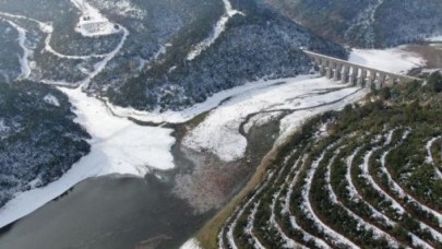 İstanbulda karlar eriyor, barajlardaki doluluk yükseliyor