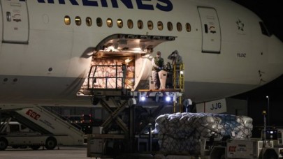 Çinden sipariş edilen Kovid-19 aşılarının ikinci partisi Türkiyeye geldi