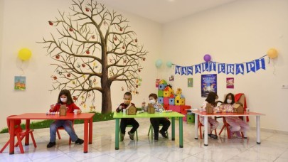 ÇOCUKLAR MASAL TERAPİ İLE SAĞLIKLI BİR GELİŞİM SÜRECİ YAŞIYOR