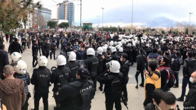 Boğaziçine destek eylemine polis müdahalesi