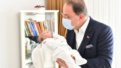 ÇALIK’TAN YENİ YILIN İLK BEBEĞİNE ZİYARET