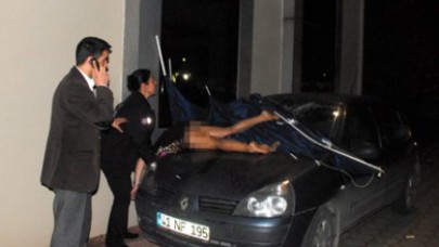 Dans ederken 3.kattan düştüler !