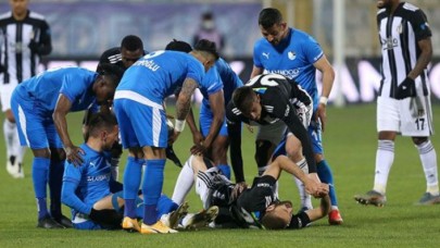 Beşiktaşa Cenk Tosundan kötü haber! Sahalardan uzak kalacağı süre belli oldu