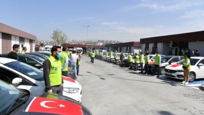 İHTİYAÇ SAHİPLERİNE 4 BİN YARDIM KOLİSİ