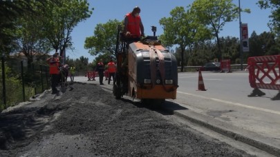 YOLLARDAKİ KARA NOKTALARA OPERASYON