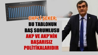 CHPLİ ŞEKER; NÜFUS ARTIŞ HIZIMIZ GERİLEDİ...
