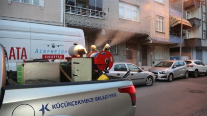 KÜÇÜKÇEKMECE’DE SİVRİSİNEKLERLE ETKİN MÜCADELE