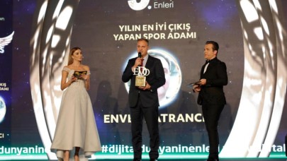 Enver Katrancı’ya yılın spor adamı ödülü