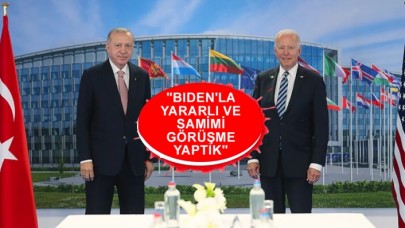 Cumhurbaşkanı Recep Tayyip Erdoğan ile ABD Başkanı Joe Biden Brükselde ilk kez yüz yüze görüştü.
