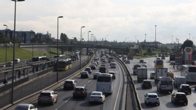 İstanbulda trafik yoğunluğu arttı