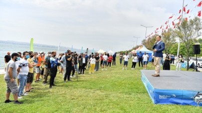 OLTA BALIKÇILARI BEYLİKDÜZÜ SAHİLİ’NDE YARIŞTI