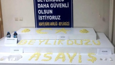 Beylikdüzünde hurdalığa uyuşturucu baskını