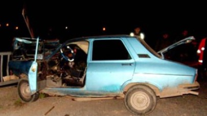 Çan’da kaza: 1 ölü 1 yaralı