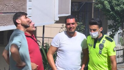 AVCILARDA EVİNİN YANIŞINI GÖZYAŞLARI İÇİNDE İZLEDİ