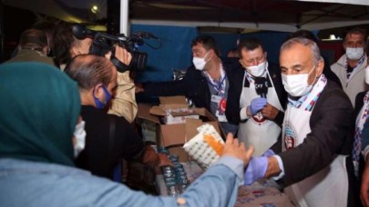 Küçükçekmecede Karadeniz rüzgarı esti