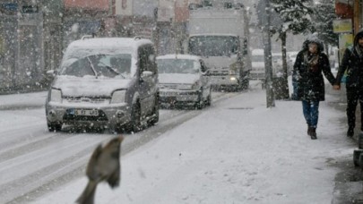 İki kentte kar yağışı etkili oluyor
