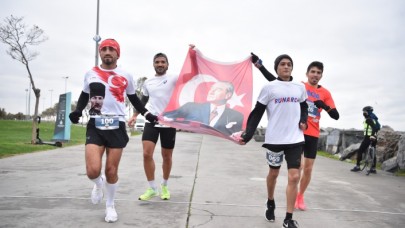 Avcılarda 24 Kasım Öğretmenler Günü koşusu yapıldı