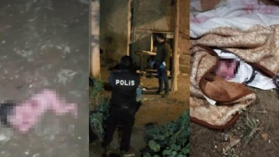 İstanbulda bahçede yeni doğmuş bebek bulundu