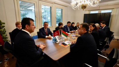 Balkan Şehirleri Zirvesi sonrası İmamoğlu, Bulgar heyeti ağırladı