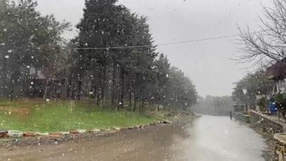 İstanbula ilk kar düştü! İç kesimlerde etkili olacağı tarih de şimdiden belli