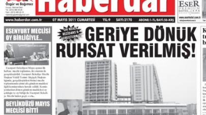 BÜYÜKÇEKMECE'DE HİLELİ RUHSAT!