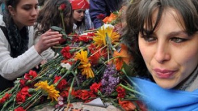 Gözyaşları 3 fidan için aktı