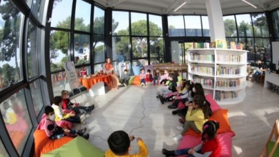 KÜÇÜKÇEKMECE’DE ÇOCUKLARA ÖZEL KUŞLU KÜTÜPHANE 