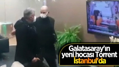 Galatasarayın yeni hocası Domenec Torrent İstanbula geldi